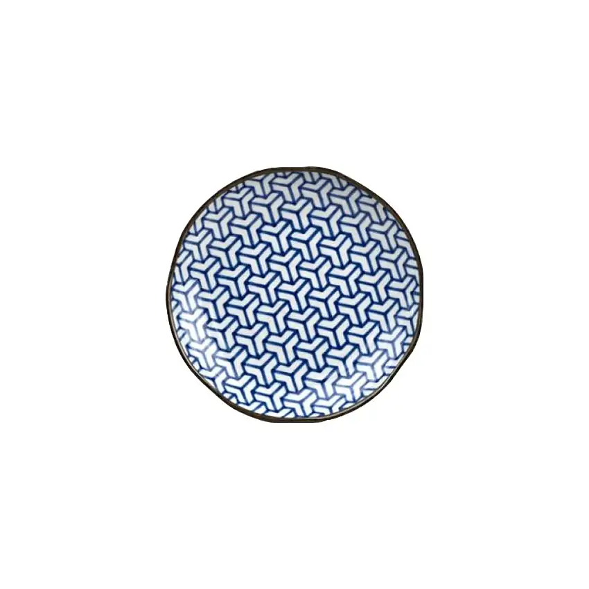 249011_piatto-piano-herringbone-indigo-ikat-23-cm-blu-mij-1
