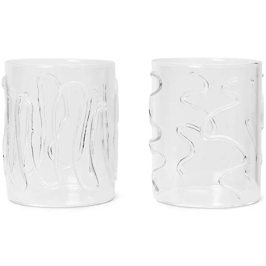263160_bicchiere-di-vetro-doodle-350-ml-set-di-2-pz-chiaro-vetro-ferm-living-1