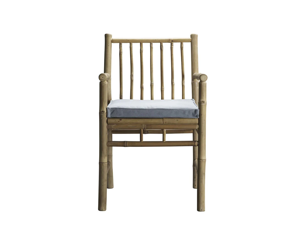 bamboo-dining-table-chair-with-armrest-grey-mattress-1