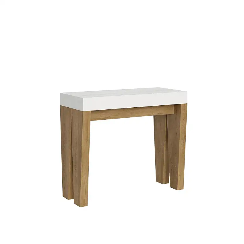 consolle-allungabile-90-196-spimbo-piano-bianco-struttura-quercia-1