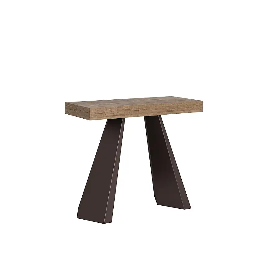consolle-allungabile-diamante-90-196-quercia-telaio-orso-1