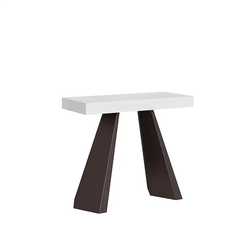 consolle-allungabile-diamante-90-300-bianco-telaio-orso-1