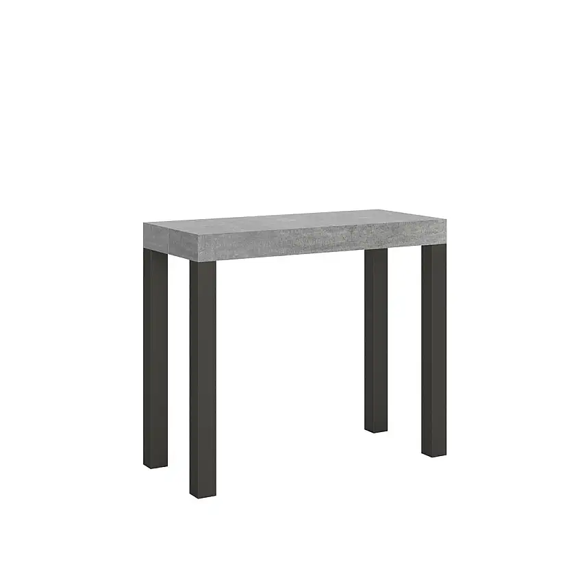 consolle-allungabile-everyday-90-196-cemento-telaio-antracite-1