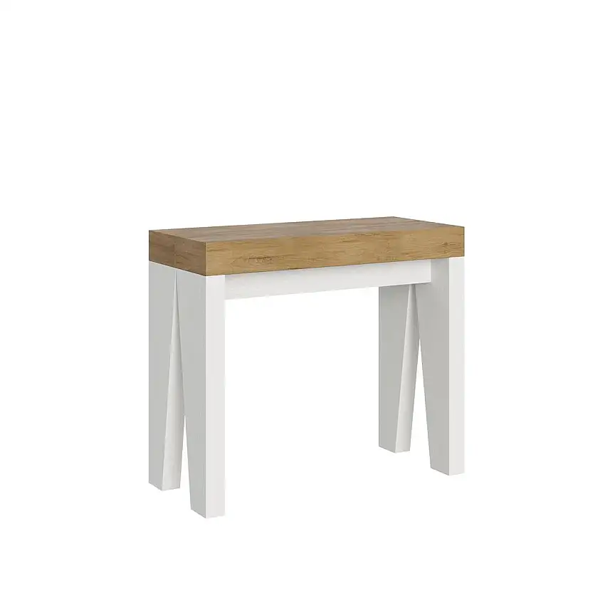 consolle-allungabile-naxy-90-300-piano-quercia-e-struttura-bianco-1