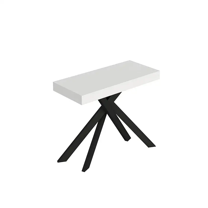 consolle-allungabile-saki-90-196-bianco-frassino-gambe-antracite-1