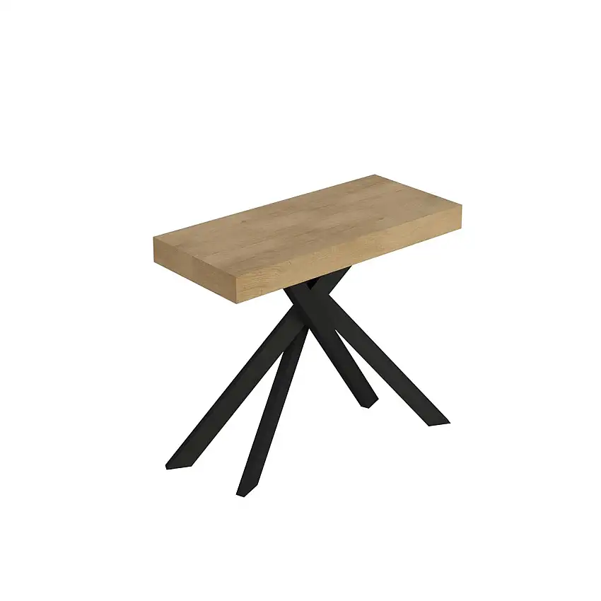 consolle-allungabile-saki-90-300-quercia-natura-gambe-antracite-1