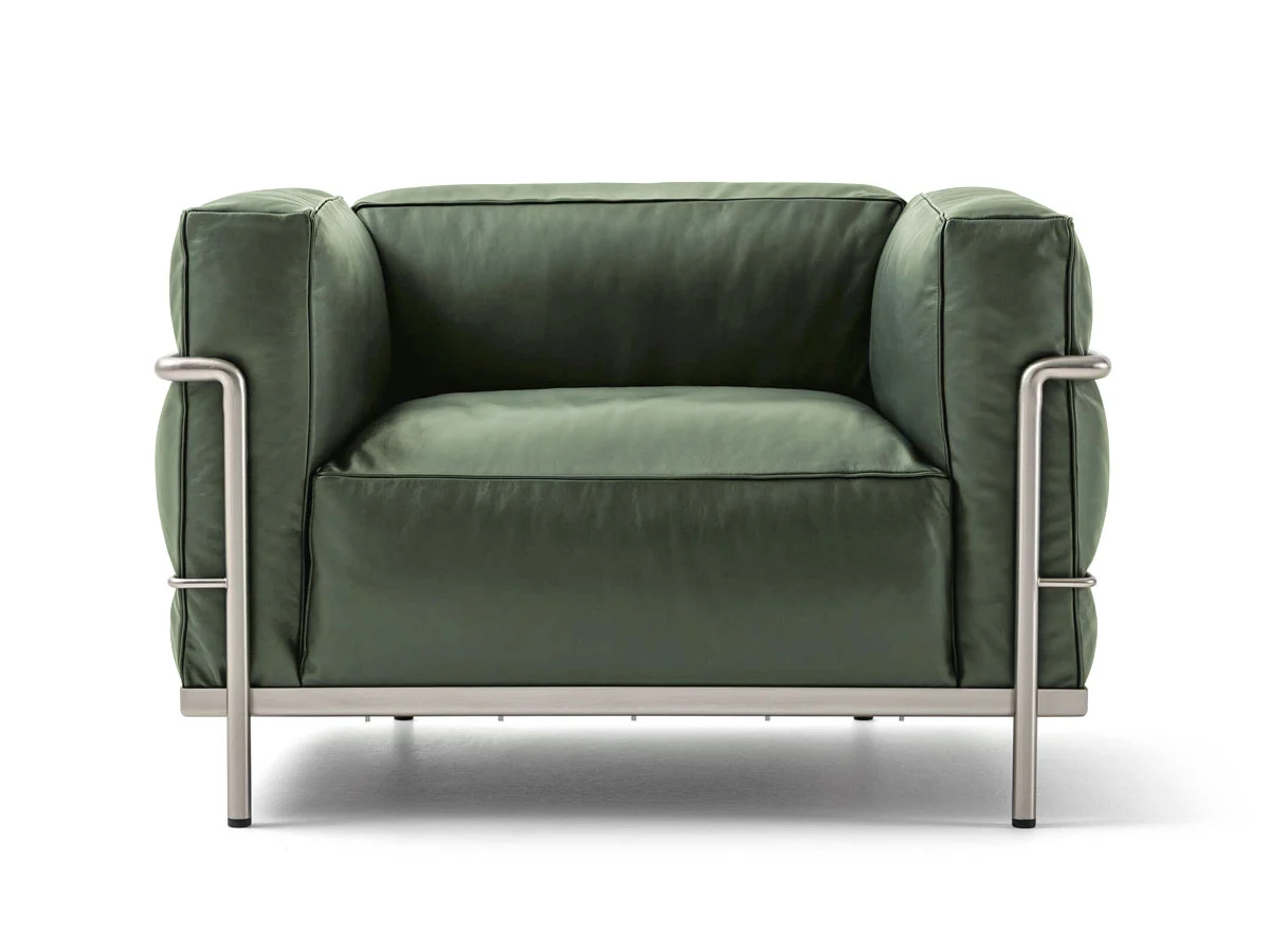 lc3fauteuilgrandconfortdurablezzforestchromedcassina-1